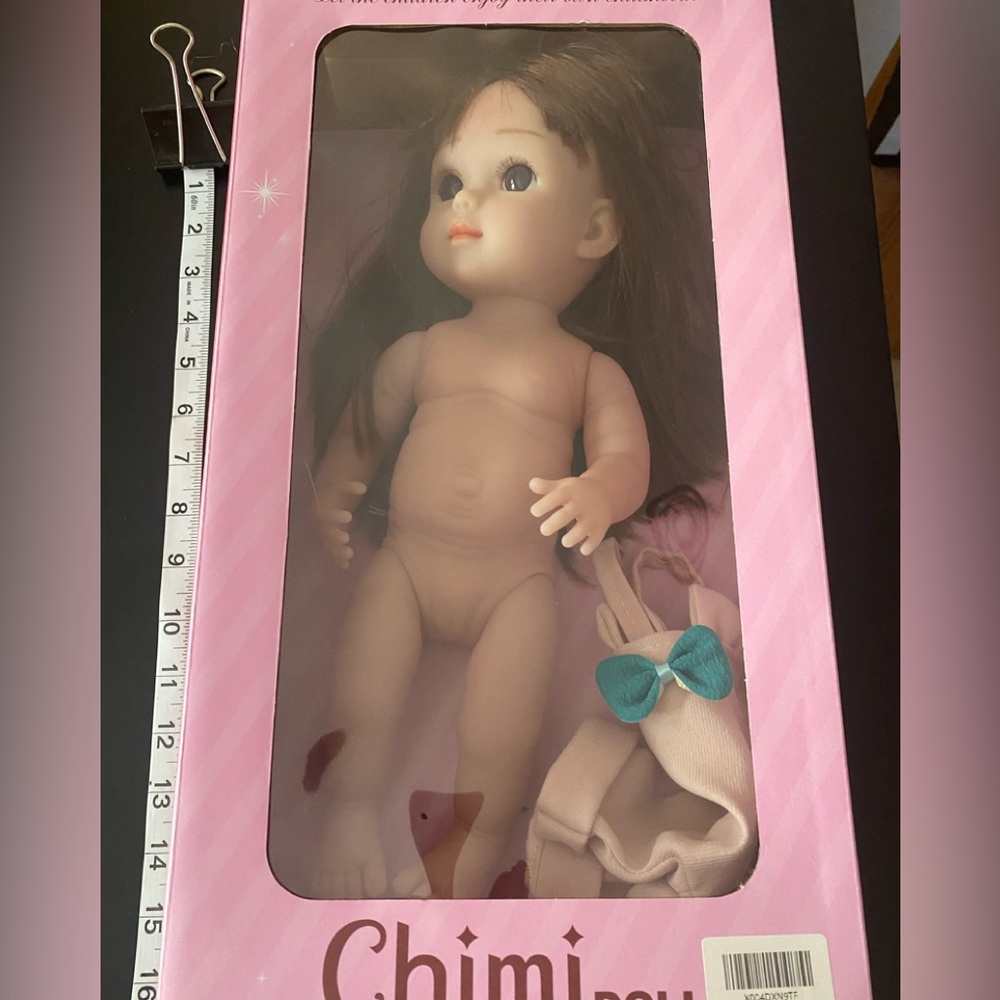 Chimi Doll with Brown Hair